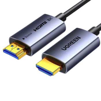 Cáp HDMI 2.1 Sợi Quang AOC 15m Ugreen 55505 (8K@60Hz, 4K@240Hz)