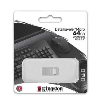 64GB KINGSTON DataTraveler Micro (DTMC3G2/64GB)