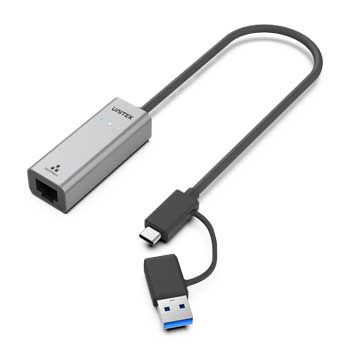CÁP USB3.0/Type-C -> LAN UNITEK U1346C