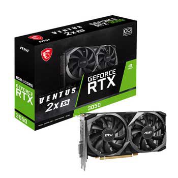 8GB MSI RTX 3050 VENTUS 2X XS 8G OC