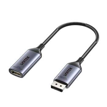 Cáp DisplayPort 1.4 (Male) -> HDMI 2.1 (Female) 8K 15cm UNITEK V1611A01