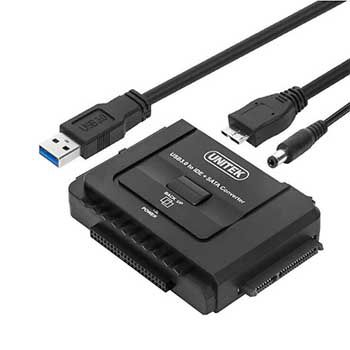CABLE USB 3.0 -> Sata, IDE (2.5+3.5) Unitek Y-3321