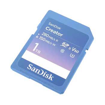 Thẻ nhớ SD SanDisk Creator 1TB SDSDXEP-1T00-GNCIS