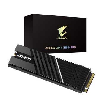 2TB Gigabyte AORUS Heatsink M.2-2280 PCIe NVMe Gen 4x4 ( GP-AG70S2TB)