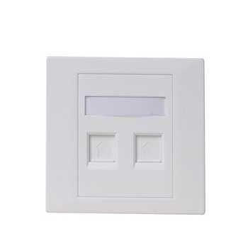 WALL PLATE 2 Port (Hình vuông hoặc hình chữ nhật)